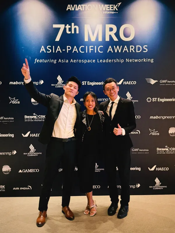 Roseville at the Aviation Week MRO Asia-Pacific Awards